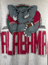 Load image into Gallery viewer, Vintage Alabama Big Al Grey/Crimson Red T-Shirt L/XL
