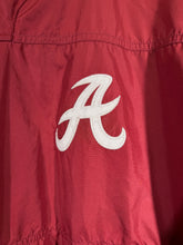 Load image into Gallery viewer, Vintage Alabama X Nike Team Issued Crimson Windbreaker Pullover M/L

