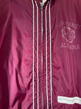 Load image into Gallery viewer, 1960's Alabama X Champion Crimson Zip Up Coaches Windbreaker Jacket Medium
