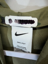 Load image into Gallery viewer, Alabama X Nike Team Issued Olive Green Lightweight Hooded Long Sleeve Medium
