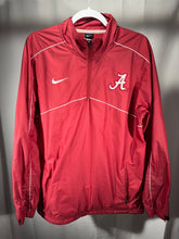 Load image into Gallery viewer, Nike X Alabama 2000&#39;s Crimson Half Zip Windbreaker Pullover Small
