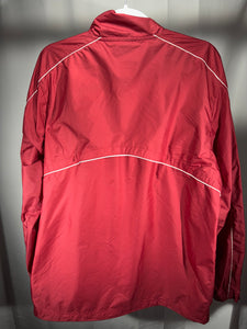 Nike X Alabama 2000's Crimson Half Zip Windbreaker Pullover Small