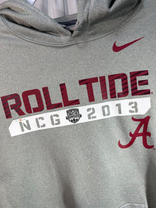 Alabama X Nike Team Issued 2013 BCS Hoodie Sweatshirt Large