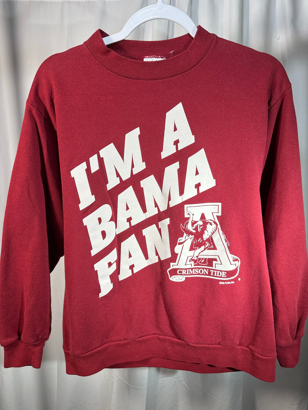 Vintage Bama Fan Sweatshirt Small