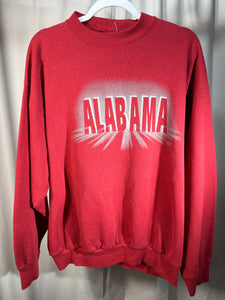 Vintage Alabama Spellout Sweatshirt XL