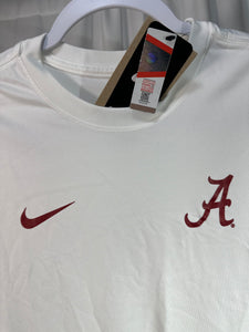 Alabama X Nike Team Issued Long Sleeve Tee Small