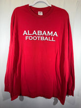 Load image into Gallery viewer, Alabama Football Crimson Long Sleeve Shirt XL

