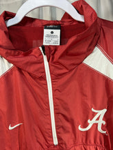 Load image into Gallery viewer, Nike X Alabama Half Zip Windbreaker Pullover Large
