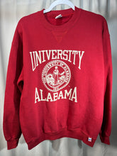 Load image into Gallery viewer, Vintage University of Alabama X Russell Crest Sweatshirt XL
