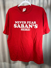 Load image into Gallery viewer, &quot;Never Fear, Saban&#39;s Here!&quot; 2000&#39;s T-Shirt Large
