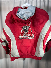 Load image into Gallery viewer, Vintage Starter X Alabama Puffer Half Zip Pullover Small
