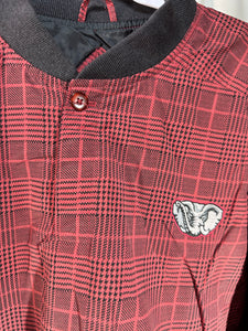 Vintage Alabama Plaid Windbreaker Pullover XL