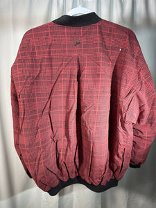 Vintage Alabama Plaid Windbreaker Pullover XL