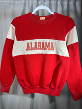 Load image into Gallery viewer, Vintage Alabama X Chalk Line Striped Sweatshirt Youth Large
