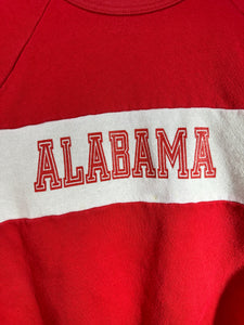 Vintage Alabama X Chalk Line Striped Sweatshirt Youth Large