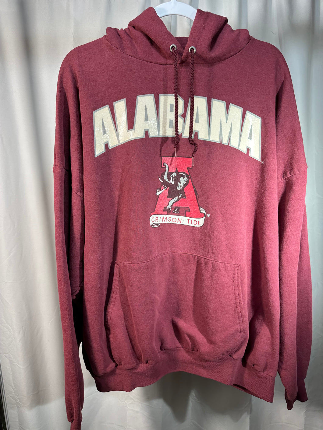 Vintage Alabama Crimson Hoodie Sweatshirt XXL 2XL