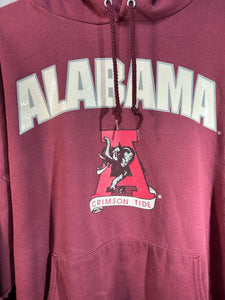 Vintage Alabama Crimson Hoodie Sweatshirt XXL 2XL