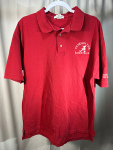 Y2K Alabama Basketball Embroidered Polo Shirt XL