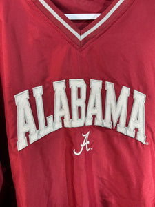 Alabama Spellout Windbreaker Pullover XL