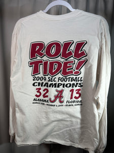 2009 SEC Championship Long Sleeve Shirt Large