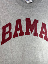 Load image into Gallery viewer, Vintage Bama Spellout Grey T-Shirt Medium
