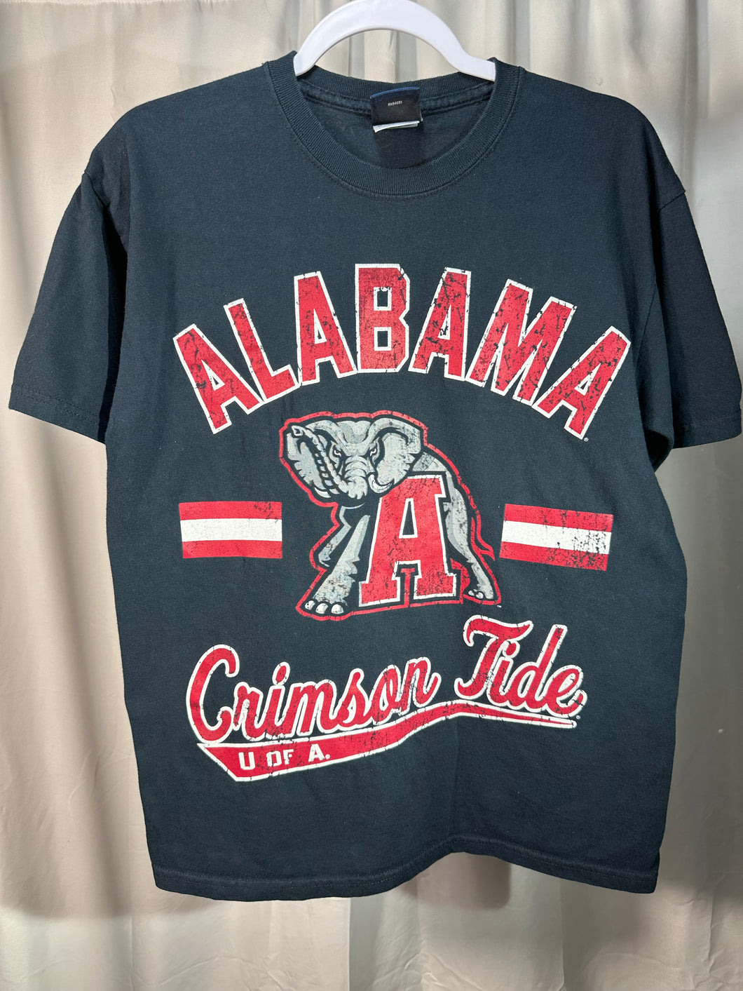 Alabama Black Y2K T-Shirt Medium