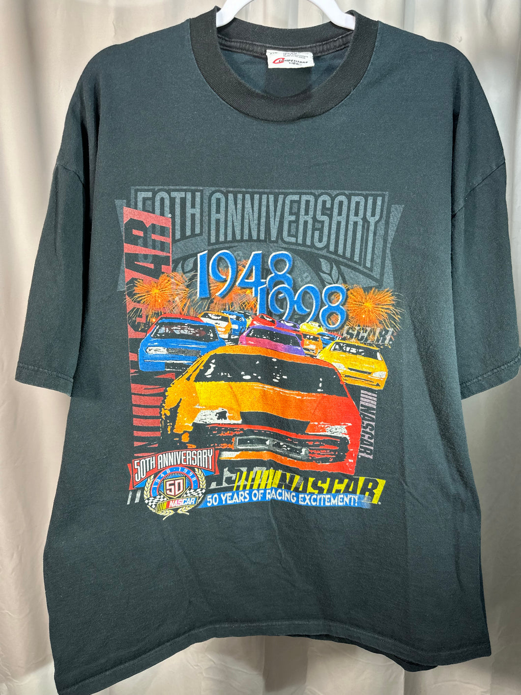 1998 Nascar Black Tee XL Nonbama