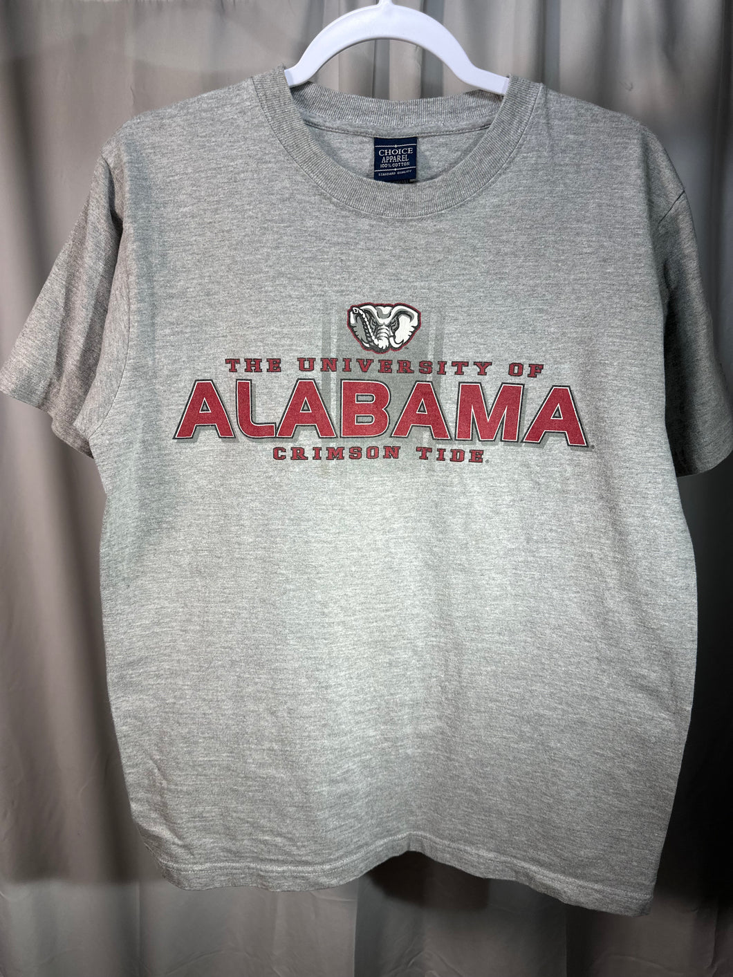 Vintage Alabama Grey T-Shirt Medium