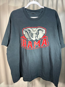 Vintage Alabama Angry Elephant Black T-Shirt XL