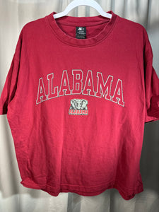 Starter X Alabama Spellout Y2K T-Shirt XL