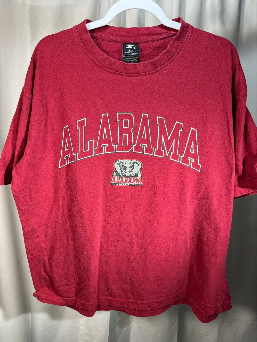 Starter X Alabama Spellout Y2K T-Shirt XL