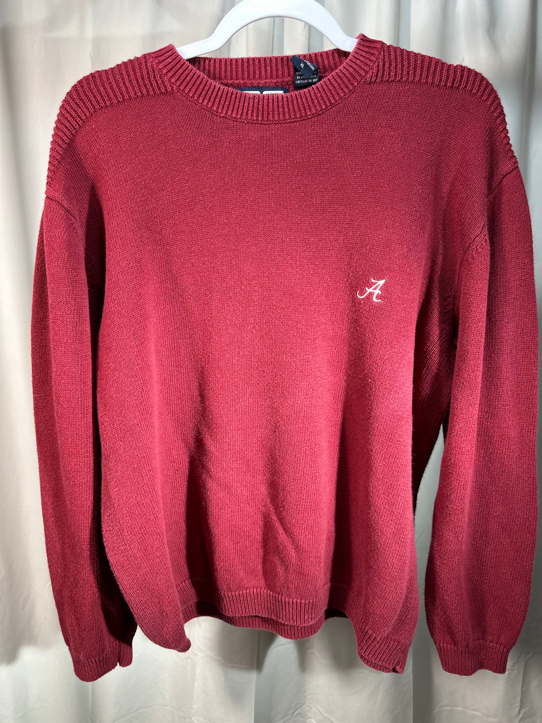 Alabama Crimson Y2K Sweater Large