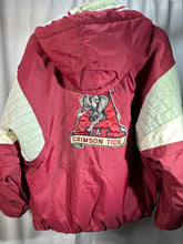 Load image into Gallery viewer, Vintage Alabama X Starter Half Zip Puffer Pullover Large
