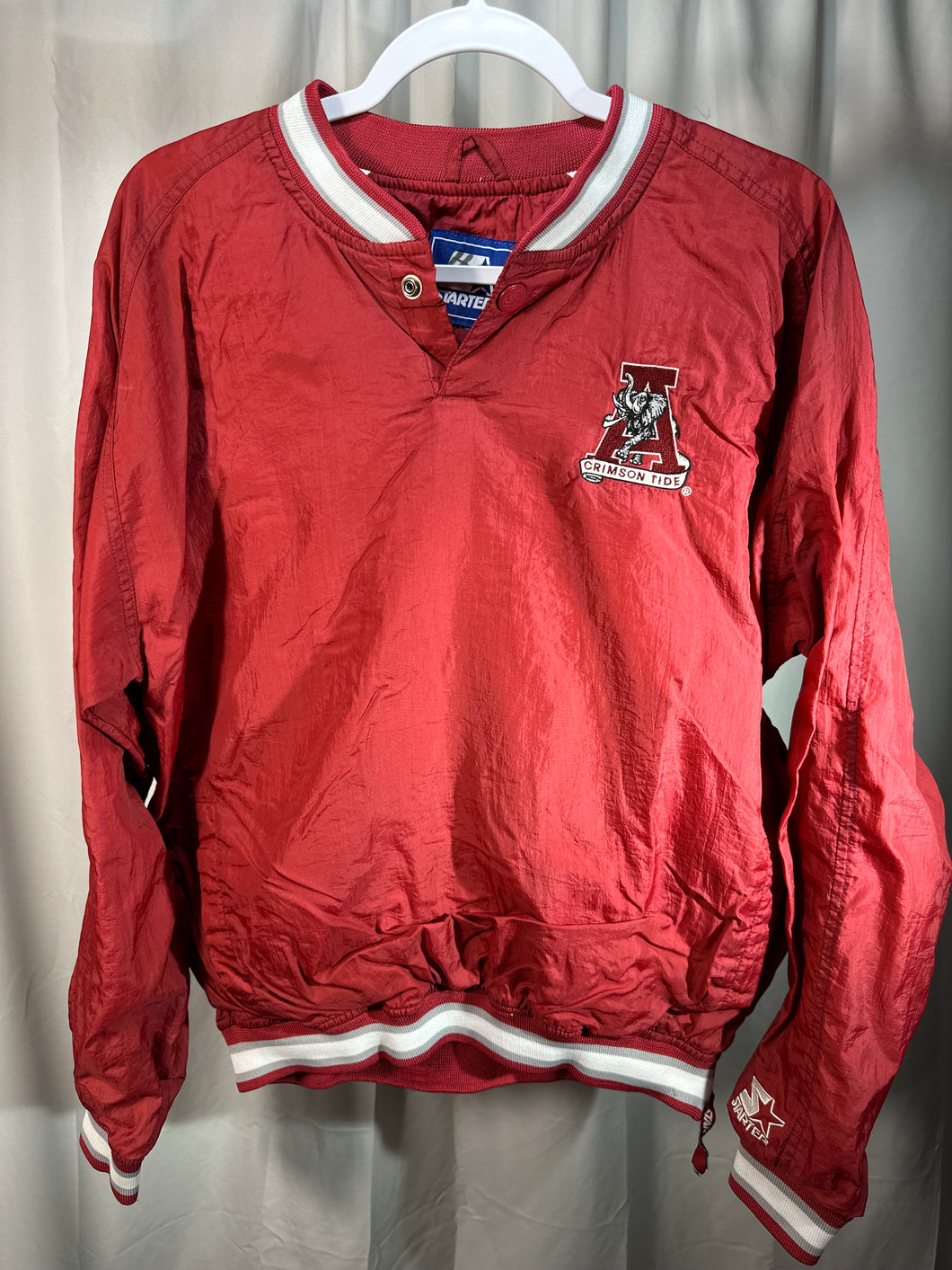 Vintage Alabama X Starter Windbreaker Pullover Small