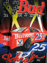 Load image into Gallery viewer, Vintage Nascar Budweiser All Over Print Nascar Tee XL Nonbama
