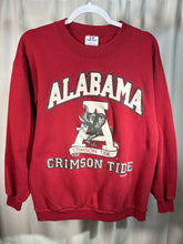 Load image into Gallery viewer, Vintage Alabama X TeeJays Crimson Crewneck Sweatshirt Medium
