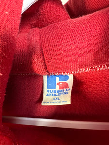 1980s Bama X Russell Hoodie Sweatshirt XL