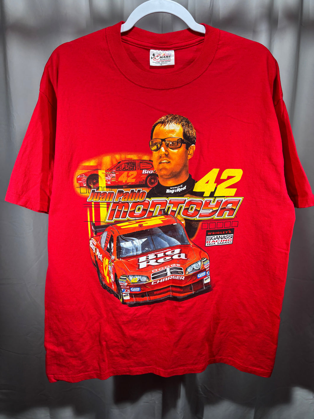 Vintage Nascar Big Red Tee XL Nonbama