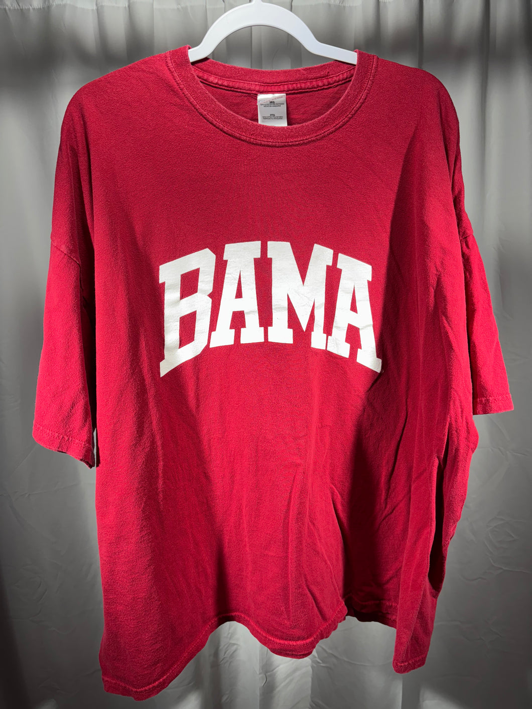 Vintage Bama Crimson Spellout T-Shirt XXL 2XL