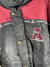 Load image into Gallery viewer, Vintage Alabama Color Block Puffer Jacket Large
