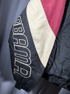 Vintage Alabama Color Block Puffer Jacket Large