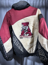 Load image into Gallery viewer, Vintage Alabama Color Block Puffer Jacket Large
