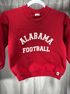 Vintage Alabama Football X Russell Crewneck Sweatshirt Youth Size 7