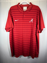 Load image into Gallery viewer, Nike X Alabama Team Issued Crimson Polo XXL 2XL

