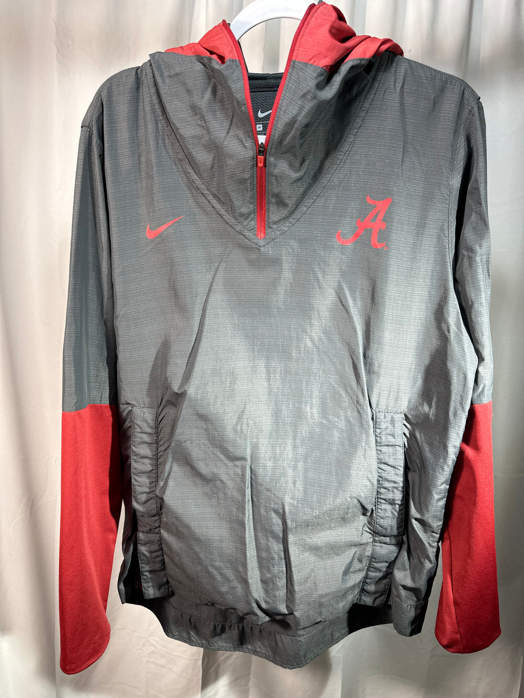 Alabama X Nike Team Issued Quarter Zip Medium