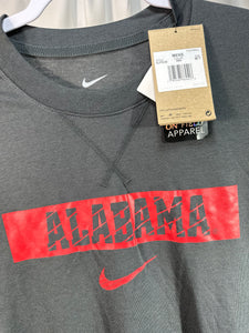 Alabama X Nike Team Issued Short Sleeve Tee Medium