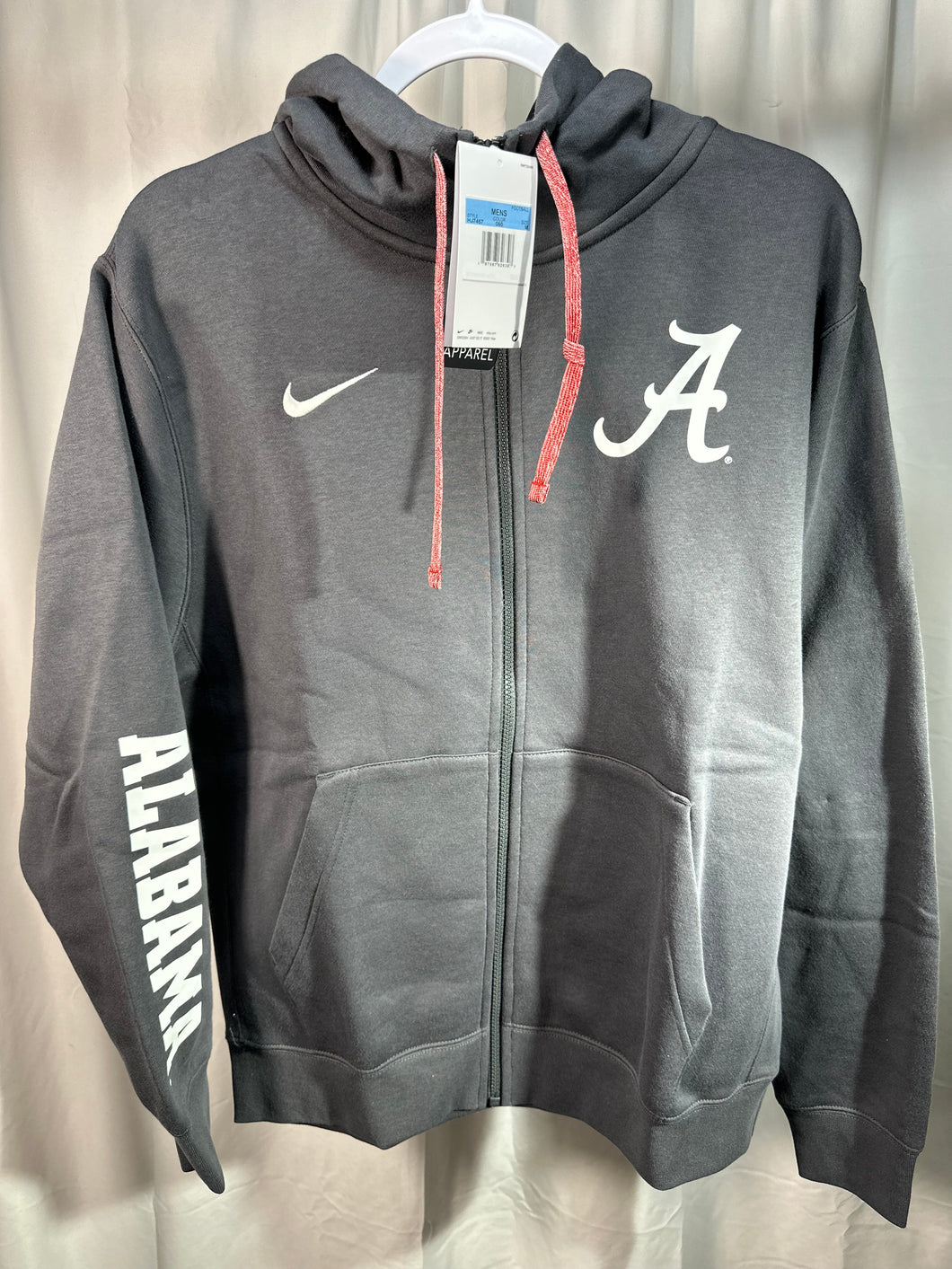 Alabama X Nike Team Issued Zip Up Jacket Medium