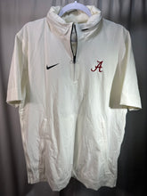 Load image into Gallery viewer, Alabama X Nike Team Issued Half Zip Short Sleeve Medium
