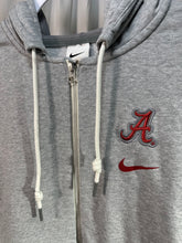 Load image into Gallery viewer, Alabama X Nike Team Issued Zip Up Grey Hooded Coat Women&#39;s XL
