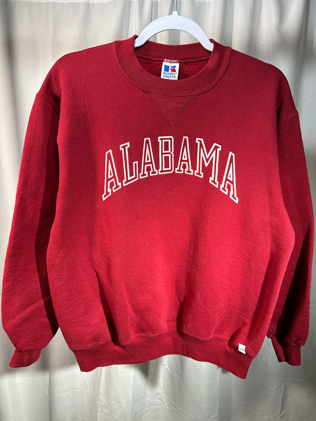 Vintage Alabama X Russell Spellout Crewneck Sweatshirt Large